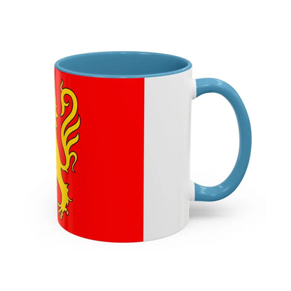 Flag of Aveyron France - Accent Coffee Mug-Go Mug Yourself