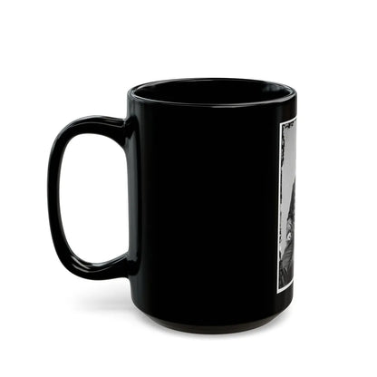 Portrait Of Rear Adm. David G. Farragut, Officer Of The Federal Navy (Vice Adm. From Dec. 3, 1864) (U.S. Civil War) Black Coffee Mug-Go Mug Yourself