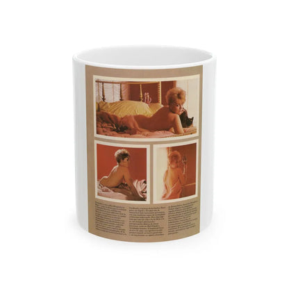 Kim Novak #374 (Vintage Female Icon) White Coffee Mug-11oz-Go Mug Yourself