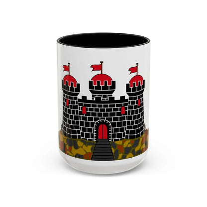 Flag of Edinburgh UK - Accent Coffee Mug-15oz-Black-Go Mug Yourself