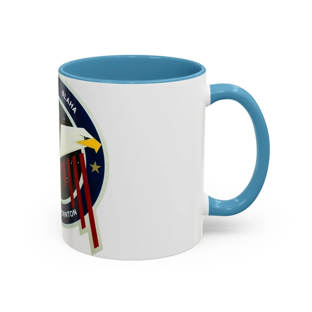 STS 33 (NASA) Accent Coffee Mug-Go Mug Yourself