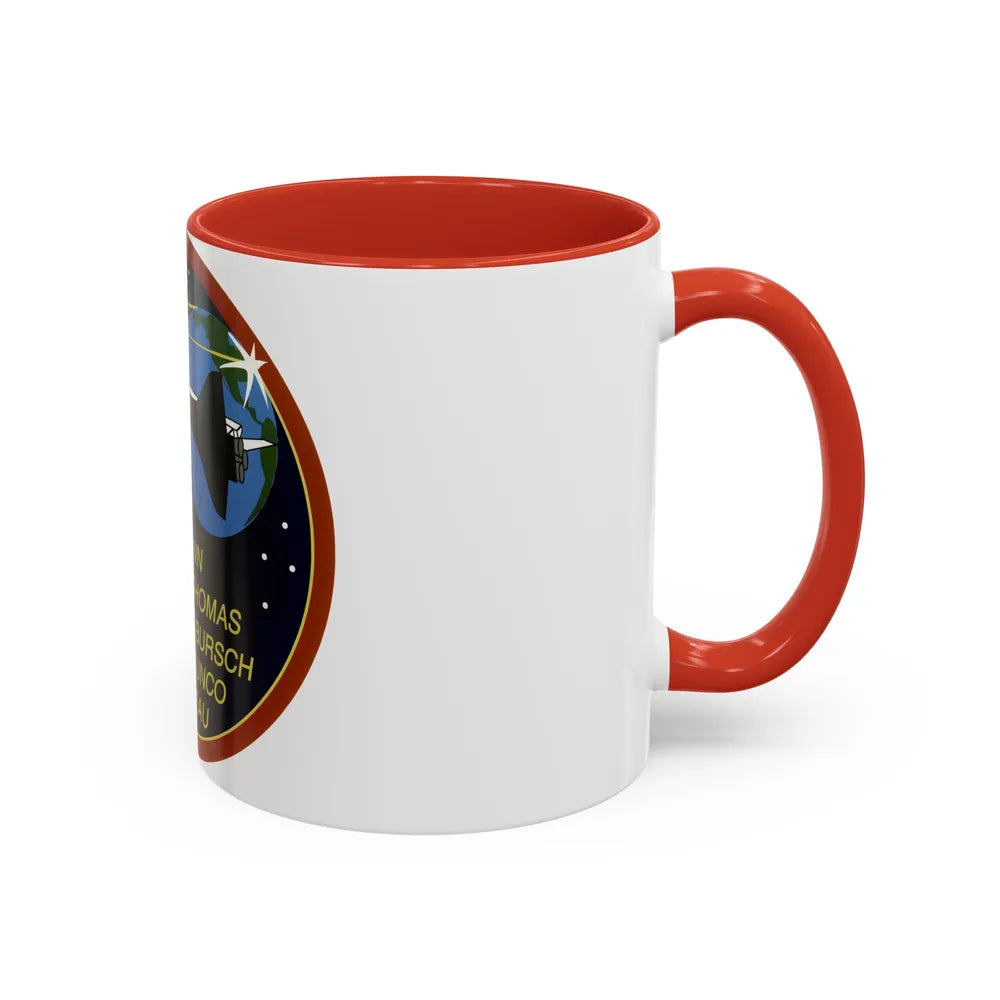 STS 77 (NASA) Accent Coffee Mug-Go Mug Yourself