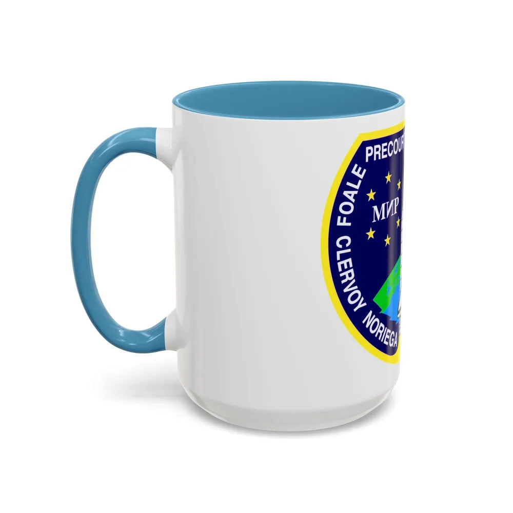 STS 84 (NASA) Accent Coffee Mug-Go Mug Yourself