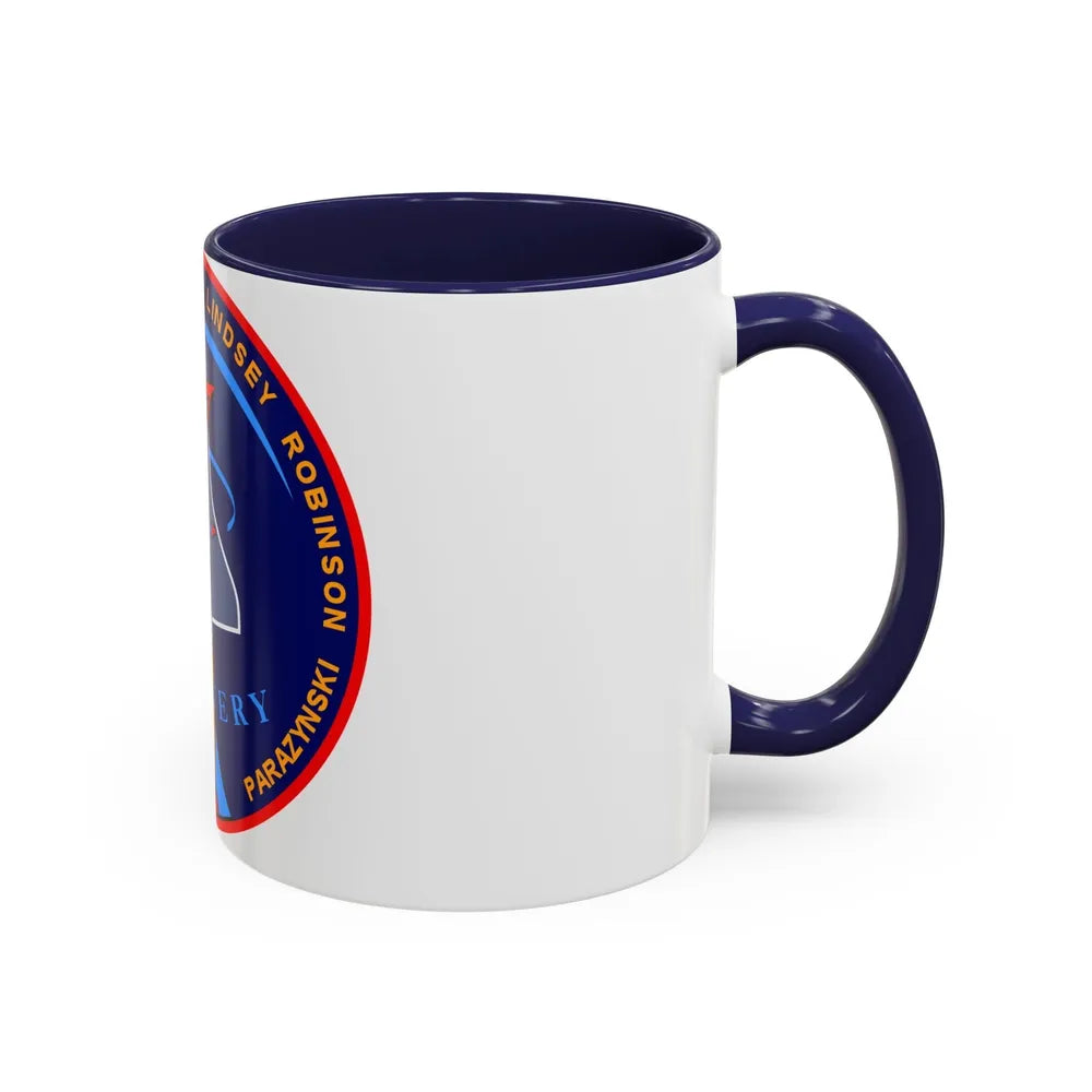 STS 95 (NASA) Accent Coffee Mug-Go Mug Yourself