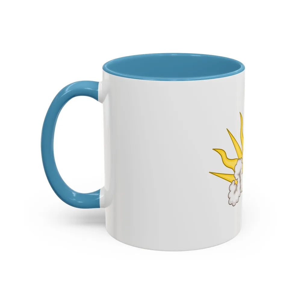 Sunburst Badge - Accent Coffee Mug-Go Mug Yourself