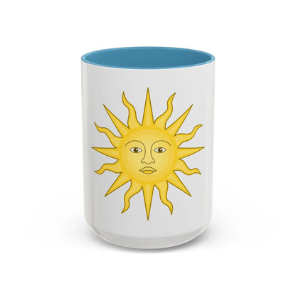 Sun of York - Accent Coffee Mug-15oz-Light Blue-Go Mug Yourself