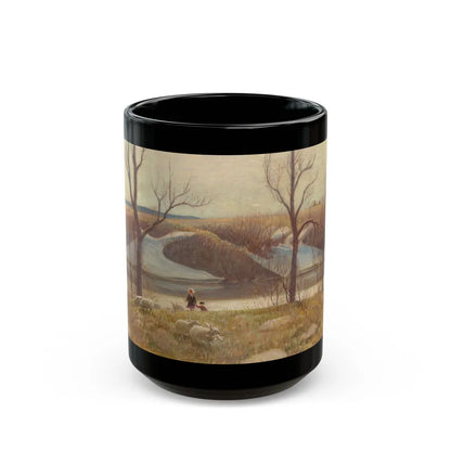 Early Spring - Black Coffee Mug-15oz-Go Mug Yourself