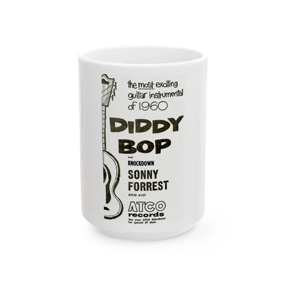 Sonny Forest 1960 (Music Poster) White Coffee Mug-15oz-Go Mug Yourself