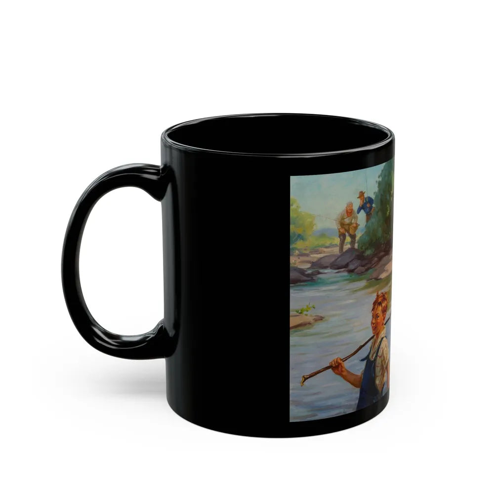 Fish For Sale - Black Coffee Mug-Go Mug Yourself