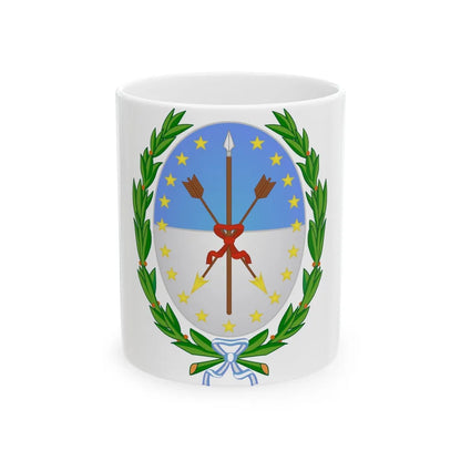 Coat of Arms Santa Fe Argentina - White Coffee Mug-11oz-Go Mug Yourself