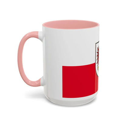 Flag of Eichsfeld Germany - Accent Coffee Mug-Go Mug Yourself