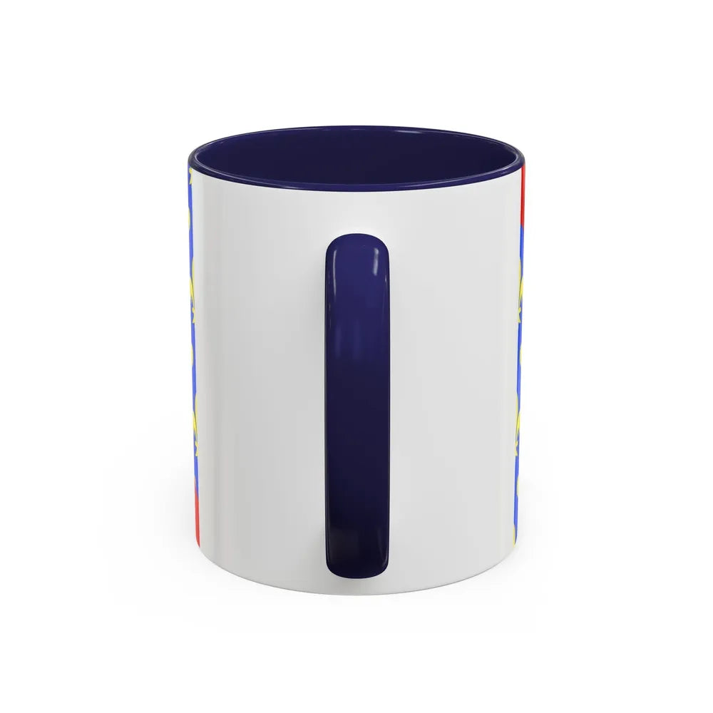 Flag of Creuse France - Accent Coffee Mug-Go Mug Yourself