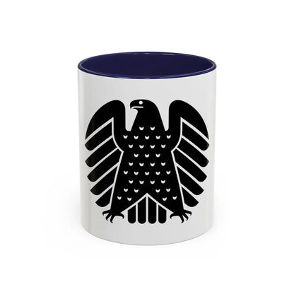 German Bundestag - Accent Coffee Mug-11oz-Navy-Go Mug Yourself