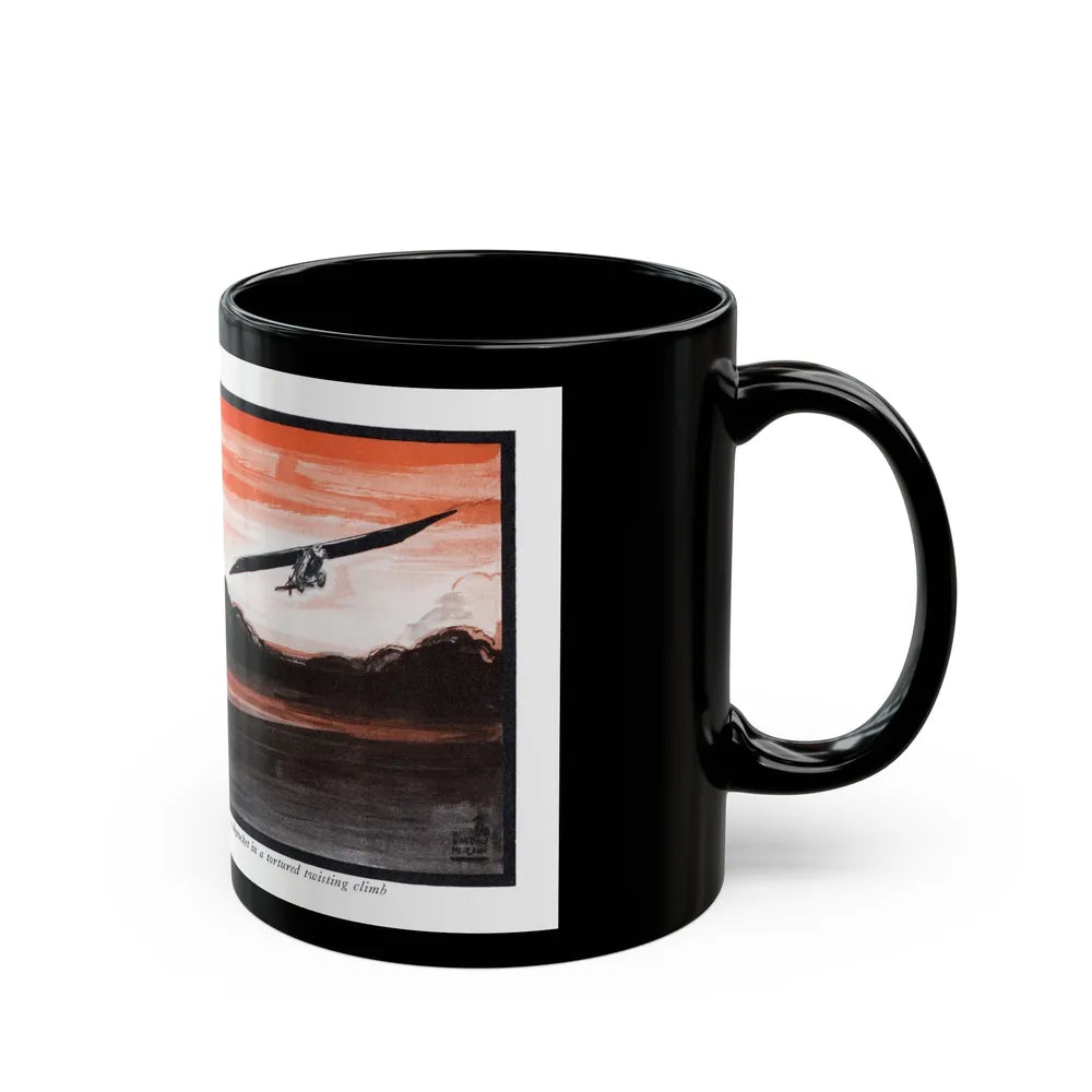 Driving Mists (1), McCall's magazine, March 1930 - Black Coffee Mug-Go Mug Yourself