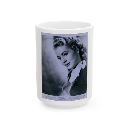 Lori Nelson #89 (Vintage Female Icon) White Coffee Mug-15oz-Go Mug Yourself