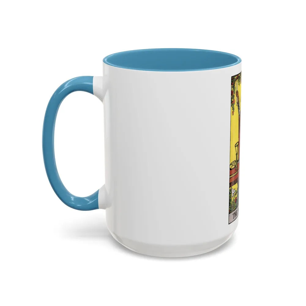 The Magician (Tarot Card) Accent Coffee Mug-Go Mug Yourself