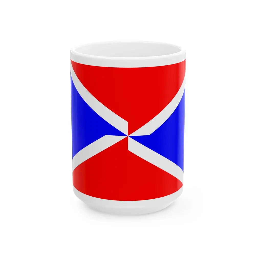 Flag of Dingli Malta - White Coffee Mug-15oz-Go Mug Yourself