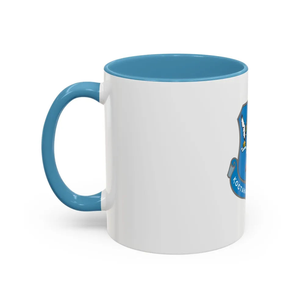 Flag of Kostanay Kazakhstan - Accent Coffee Mug-Go Mug Yourself