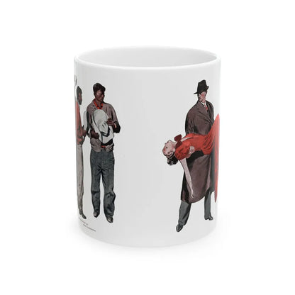 Divine Fire (1), The American Magazine, December 1936 - White Coffee Mug-11oz-Go Mug Yourself