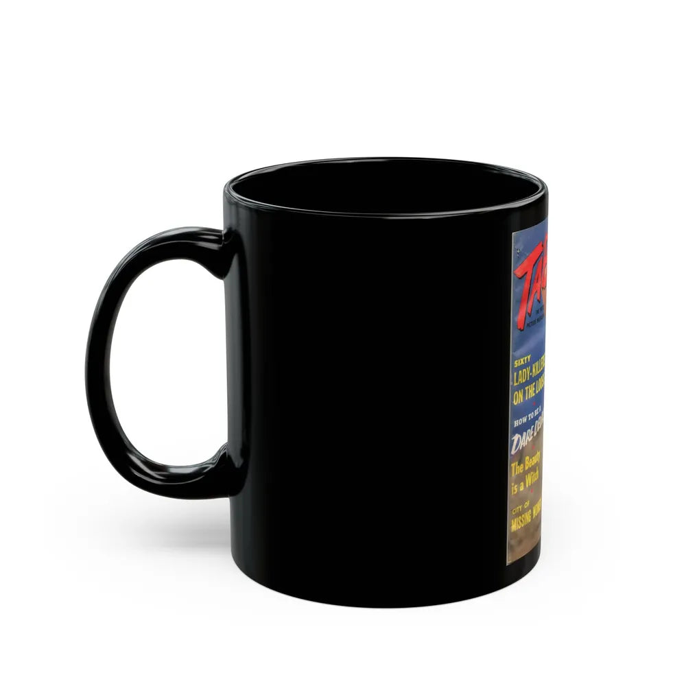 Eve Meyer #08 - Mag. Cover (Vintage Female Icon) Black Coffee Mug-Go Mug Yourself