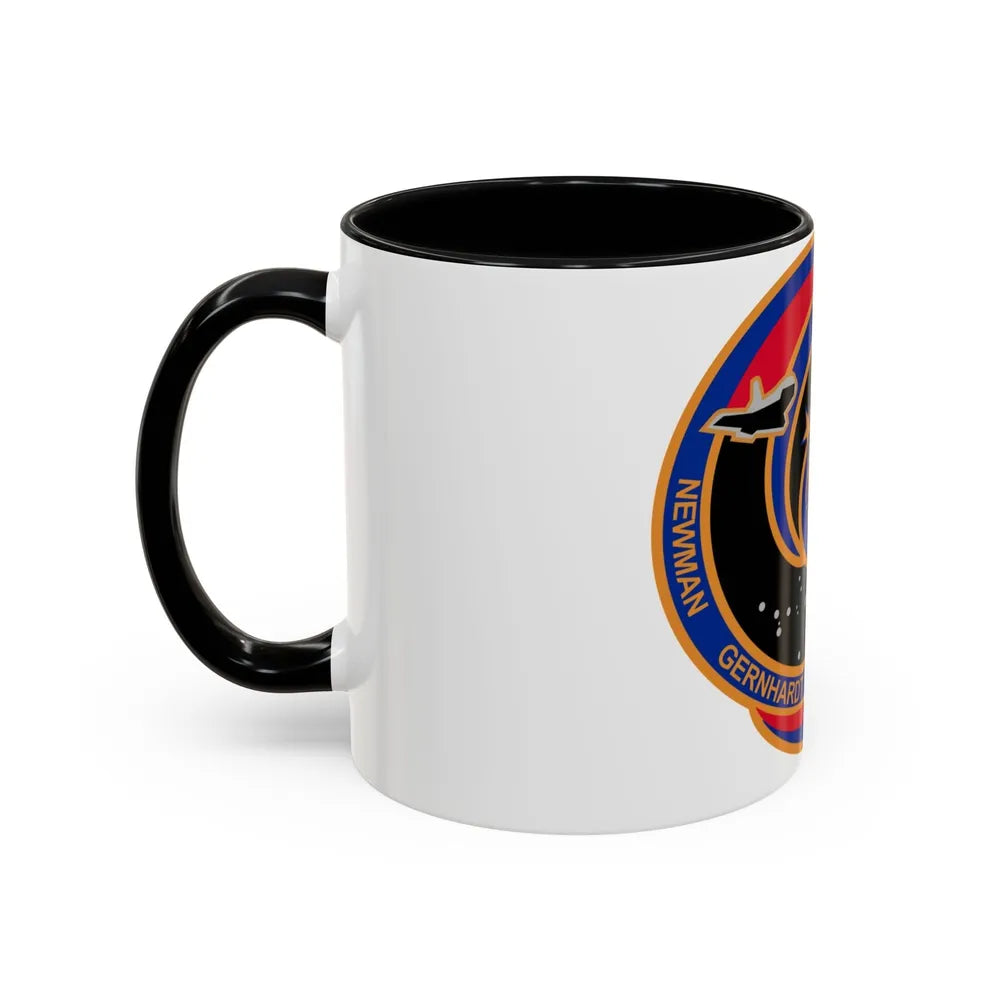 STS 69 (NASA) Accent Coffee Mug-Go Mug Yourself