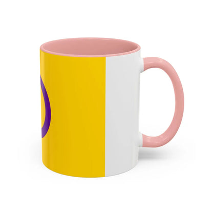 Intersex Pride Flag - Accent Coffee Mug-Go Mug Yourself