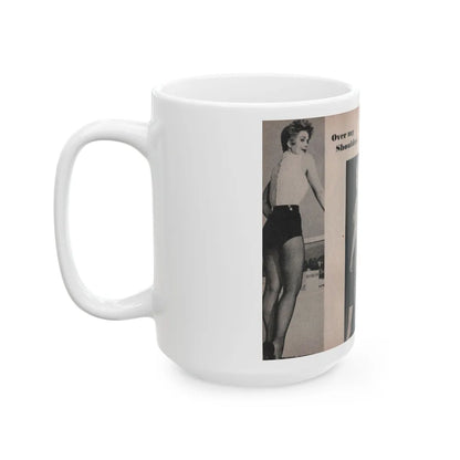 Kim Novak #160 - Scanned Mag. 66 Photos (Vintage Female Icon) White Coffee Mug-Go Mug Yourself