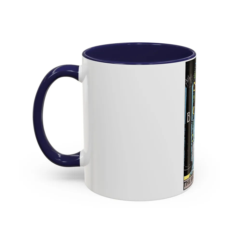 The High Priestess (Tarot Card) Accent Coffee Mug-Go Mug Yourself