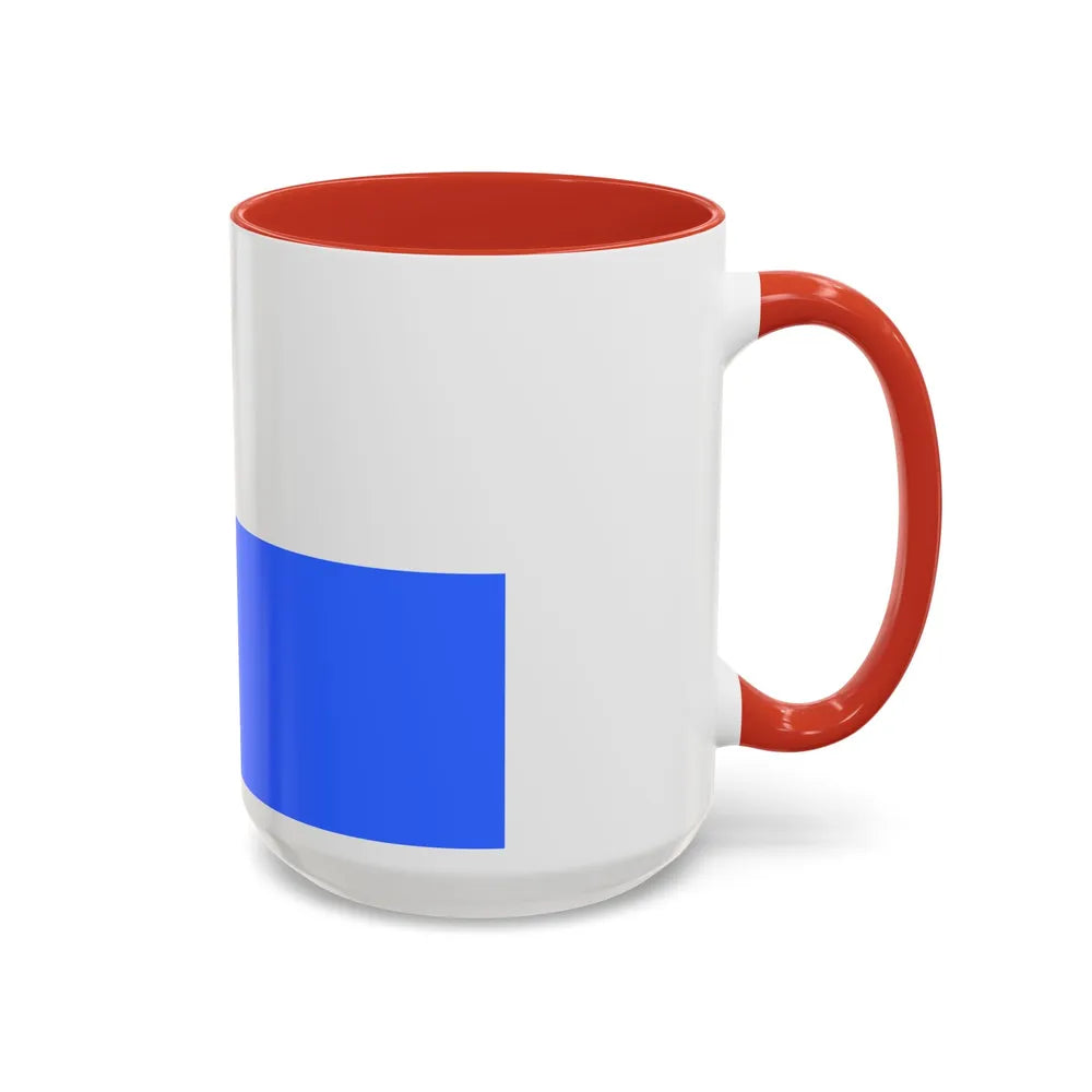 Flag of Cracow Poland - Accent Coffee Mug-Go Mug Yourself