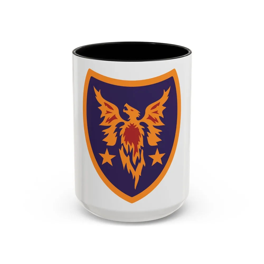 Reserve Aviation Command (U.S. Army) Accent Coffee Mug-15oz-Black-Go Mug Yourself