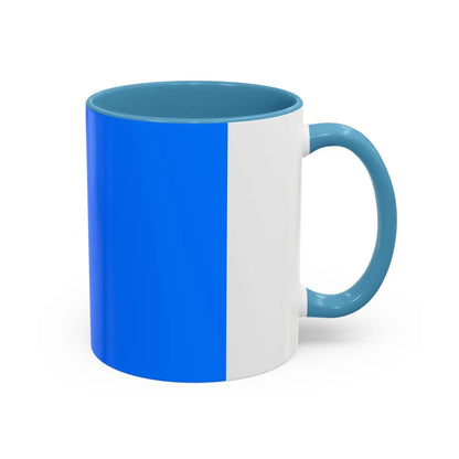 Flag of Brescia Italy - Accent Coffee Mug-Go Mug Yourself