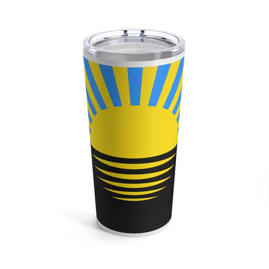 Flag of Donetsk Oblast Ukraine - Tumbler 20oz-20oz-Go Mug Yourself