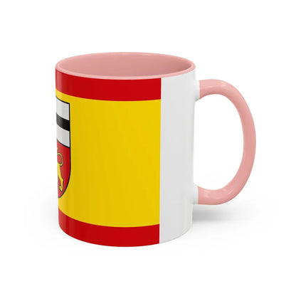 Flag of Bonn Germany - Accent Coffee Mug-Go Mug Yourself