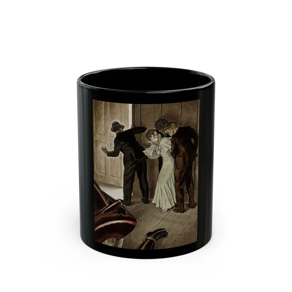 Collier's magazine story illustration, August 25, 1934 - Black Coffee Mug-11oz-Go Mug Yourself