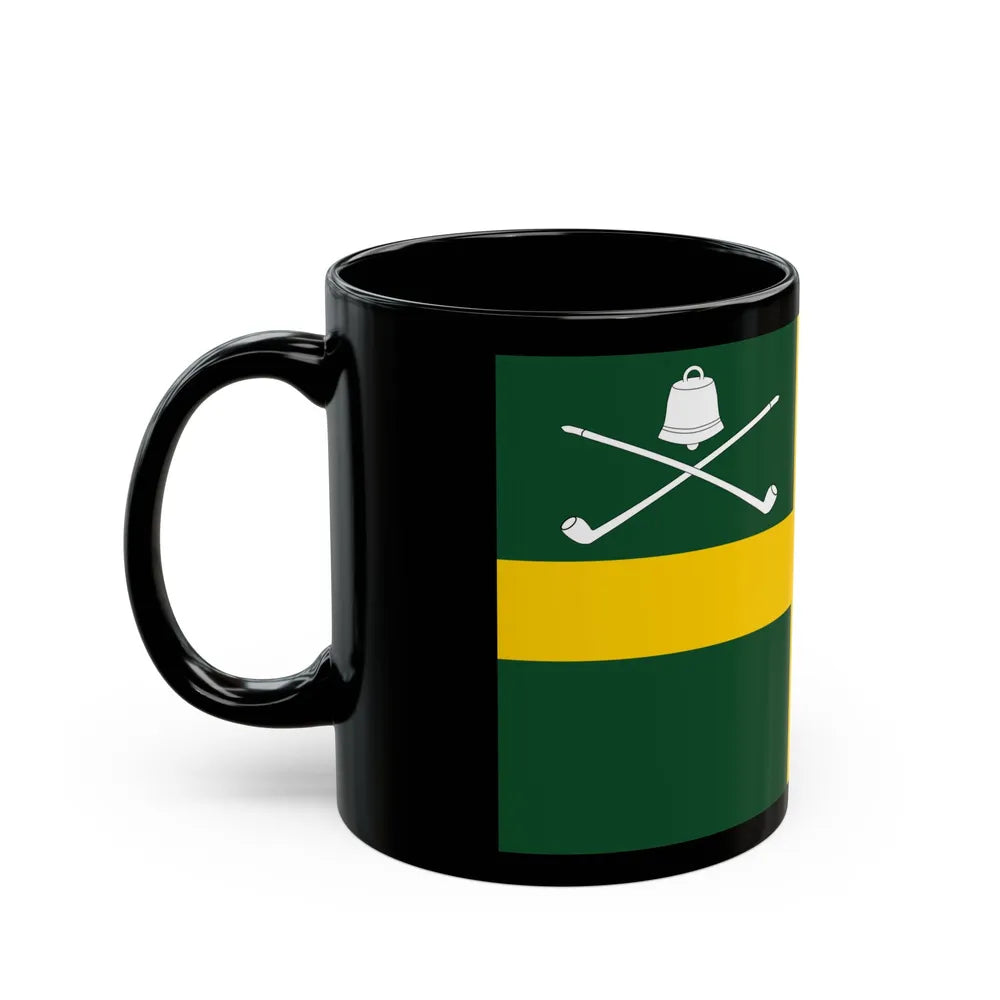 Flag of Wreay UK - Black Coffee Mug-Go Mug Yourself