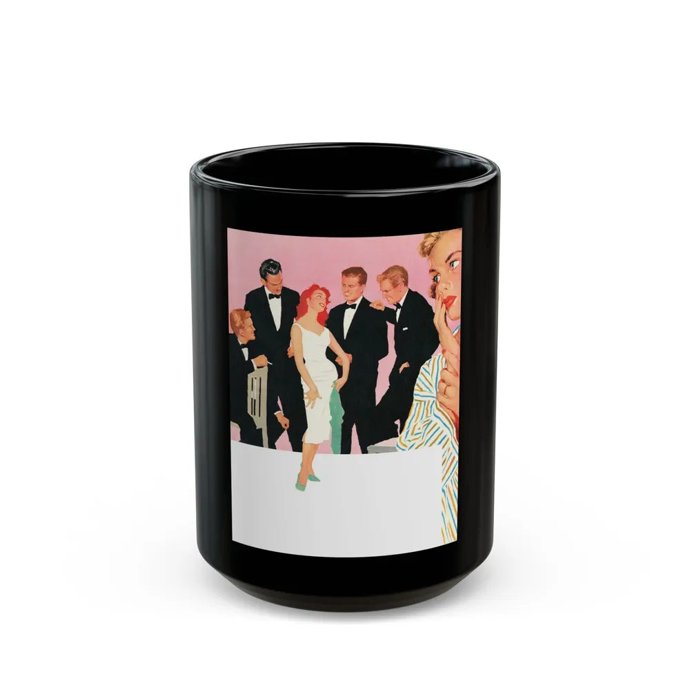 Eloise by Sheila Sibley, Woman Own magazine, 1957 - Black Coffee Mug-15oz-Go Mug Yourself