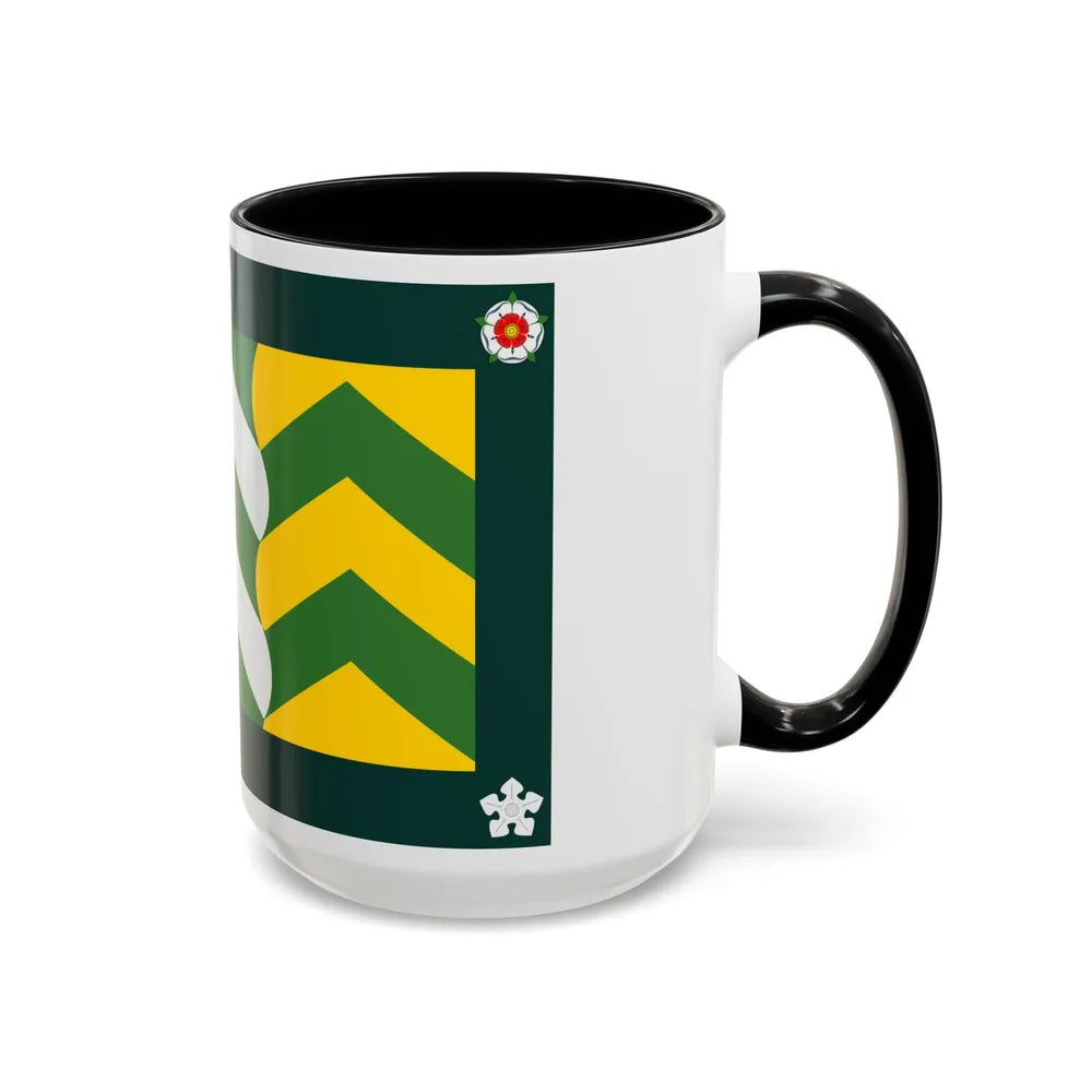 Flag of Cumbria UK - Accent Coffee Mug-Go Mug Yourself