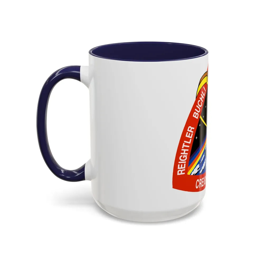 STS 48 (NASA) Accent Coffee Mug-Go Mug Yourself