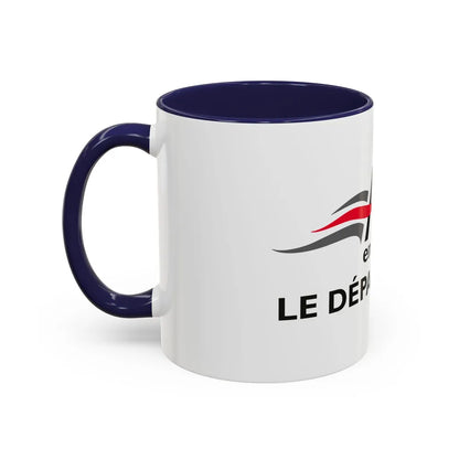 Flag of Aube France - Accent Coffee Mug-Go Mug Yourself