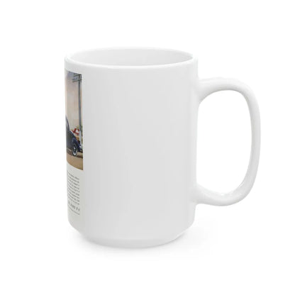 Ford for 1936 ad, The American Magazine, June 1936 - White Coffee Mug-Go Mug Yourself