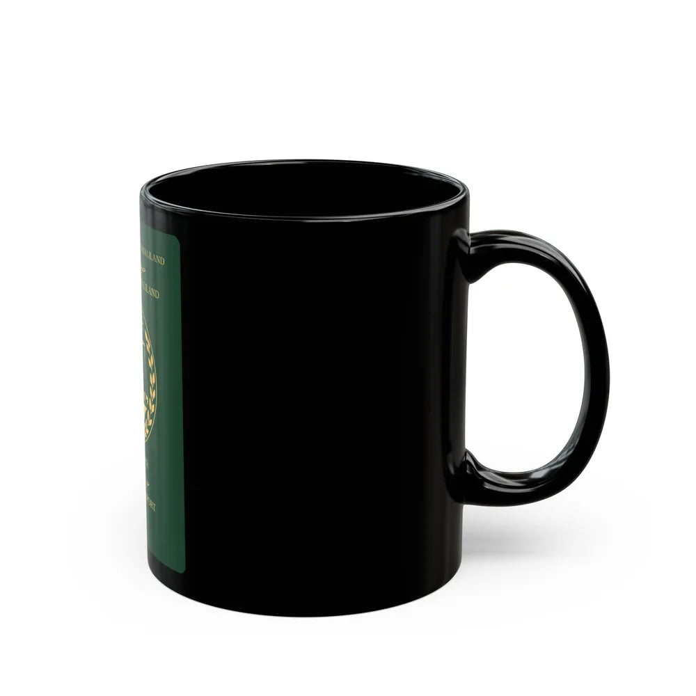 Somaliland Service Passport - Black Coffee Mug-Go Mug Yourself