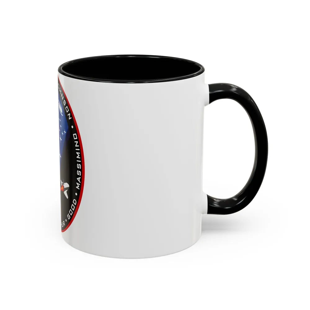 STS 125 (NASA) Accent Coffee Mug-Go Mug Yourself