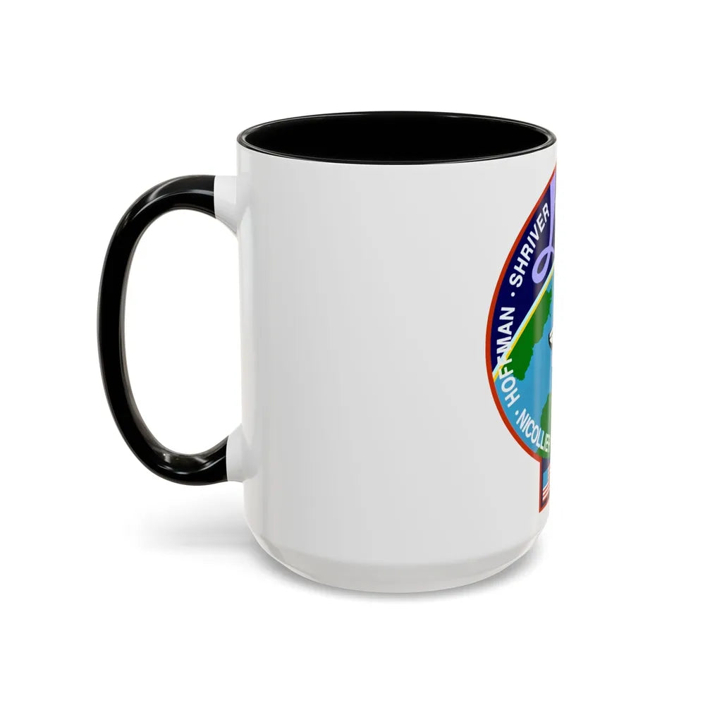 STS 46 (NASA) Accent Coffee Mug-Go Mug Yourself