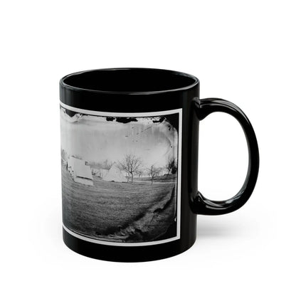 Falmouth, Va., Vicinity. Balloon Camp (U.S. Civil War) Black Coffee Mug-Go Mug Yourself