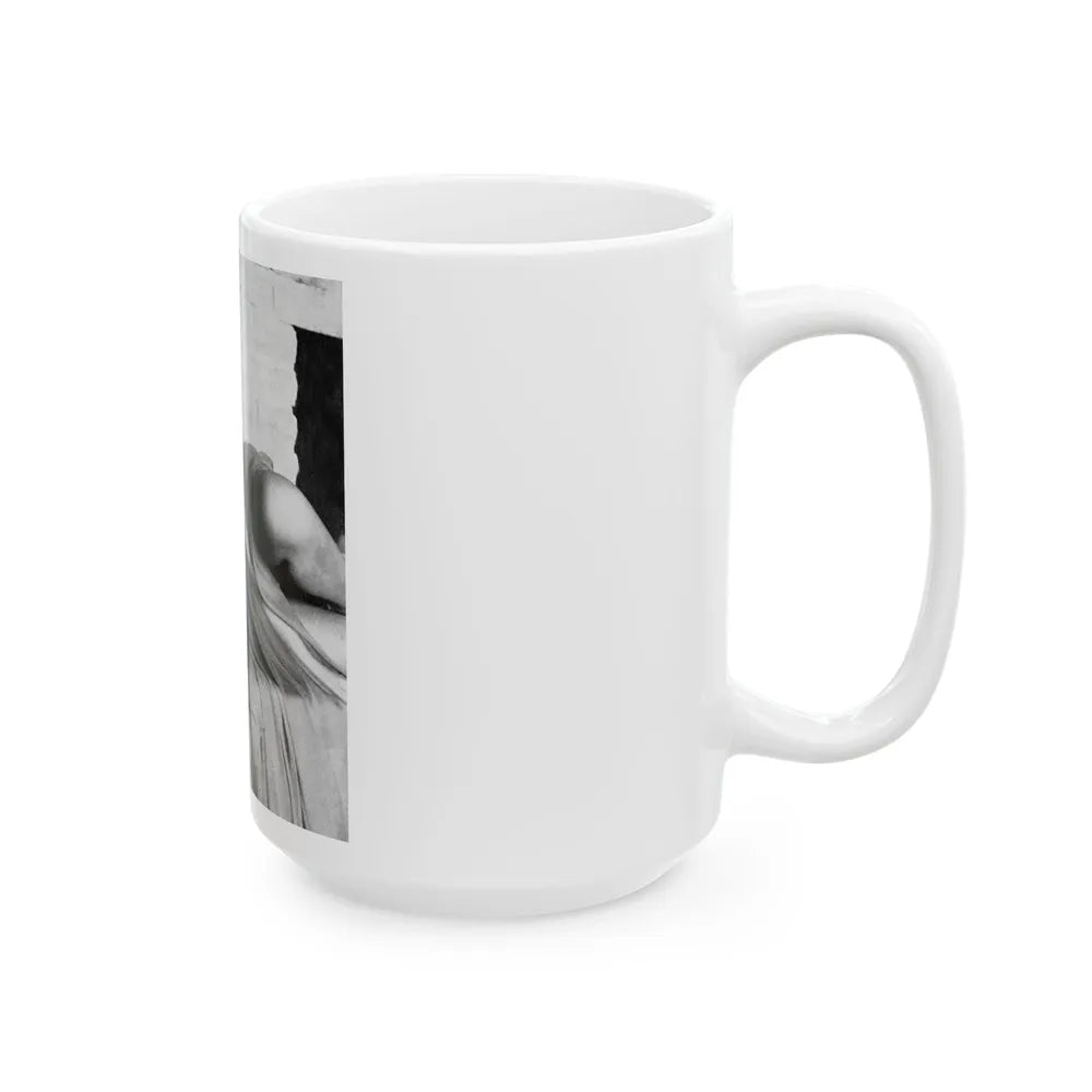 Dawn Richard #17 - See through top (Vintage Female Icon) White Coffee Mug-Go Mug Yourself