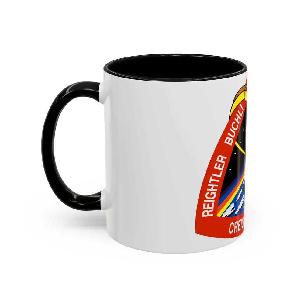 STS 48 (NASA) Accent Coffee Mug-Go Mug Yourself