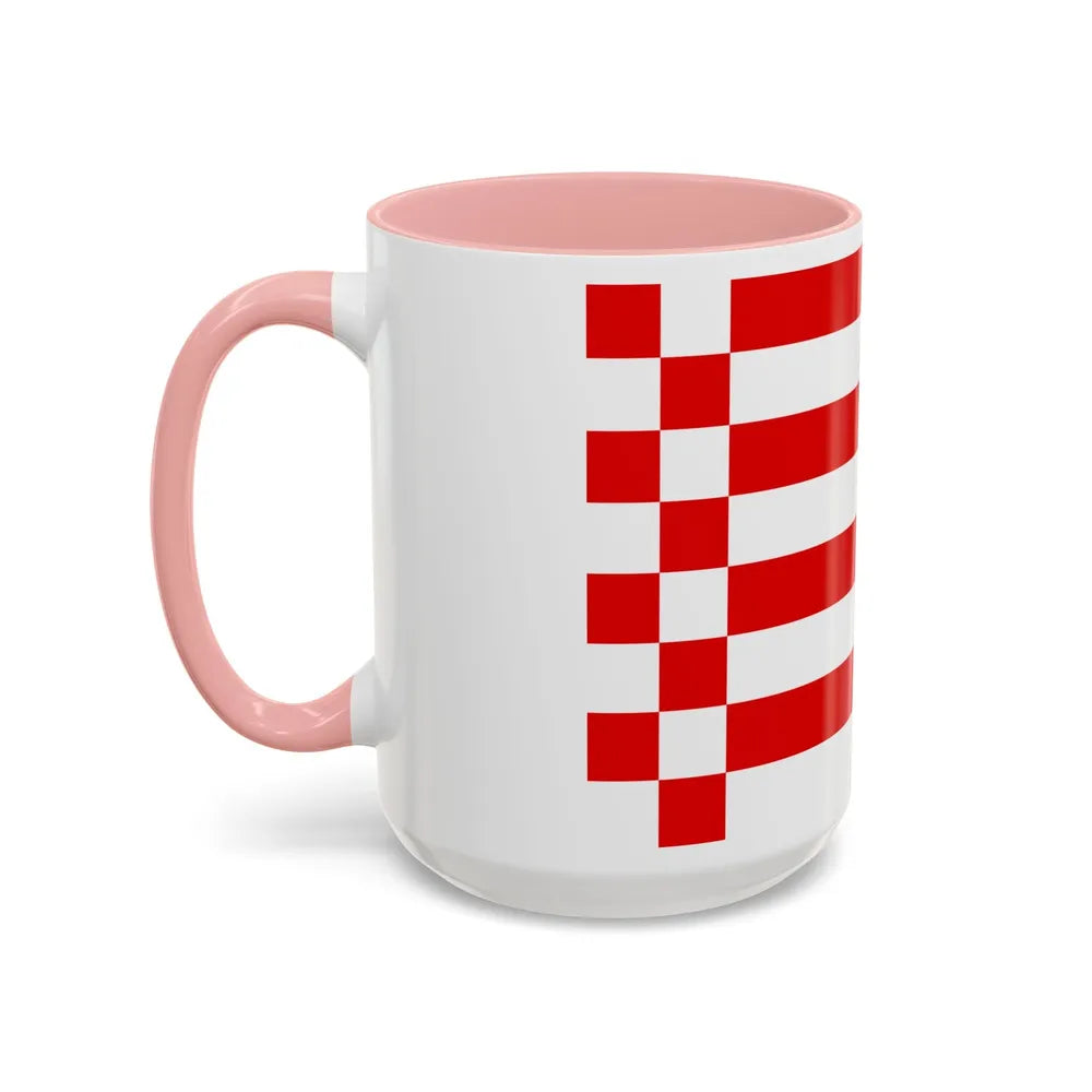 Flag of Bremen Germany - Accent Coffee Mug-Go Mug Yourself