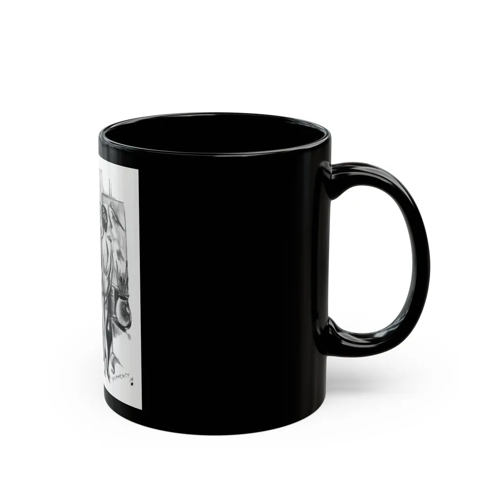 Ballyhoo 1931-08 Image 018 - Black Coffee Mug-Go Mug Yourself