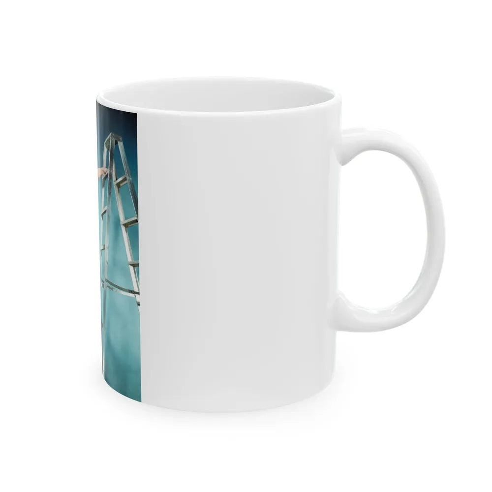 Debra Paget #259 5 (Vintage Female Icon) White Coffee Mug-Go Mug Yourself