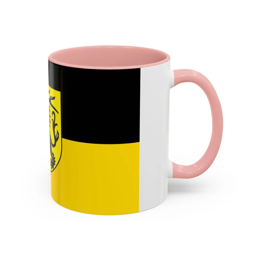 Flag of Goppingen Germany - Accent Coffee Mug-Go Mug Yourself